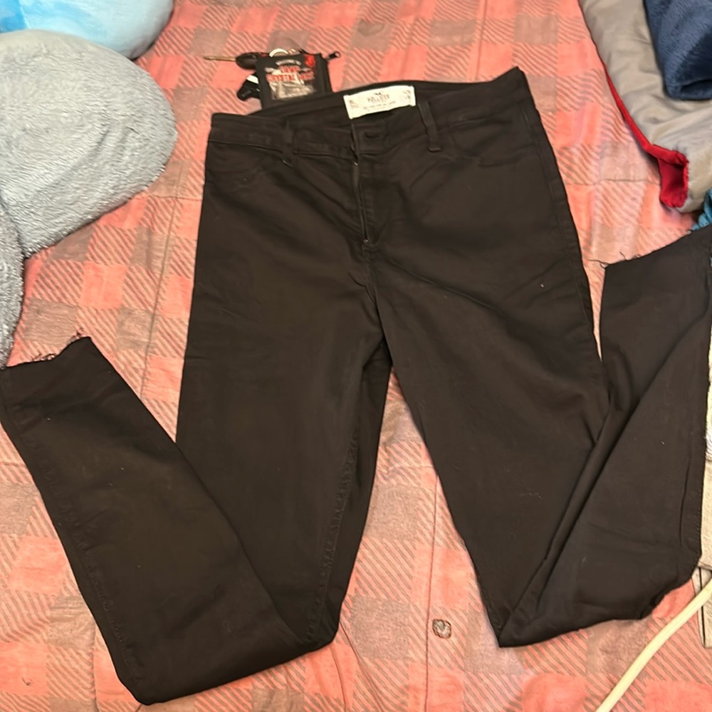 All black